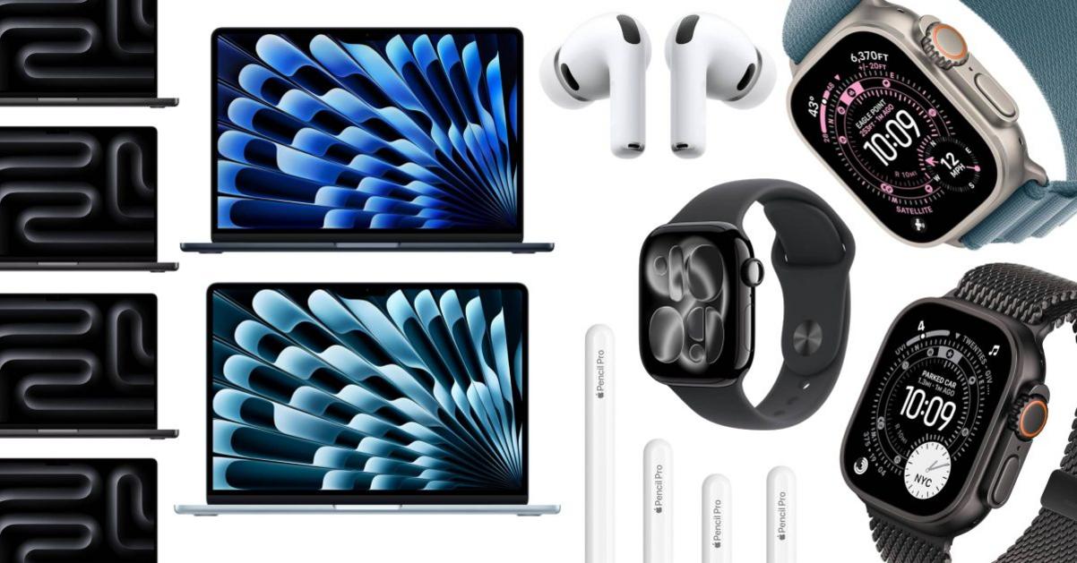Black Friday: Giảm giá 'khủng' cho Apple Watch Ultra 3, MacBook Pro M5, và AirPods 1 Apple Black Friday deals apple Watch M5 MacBook AirPods