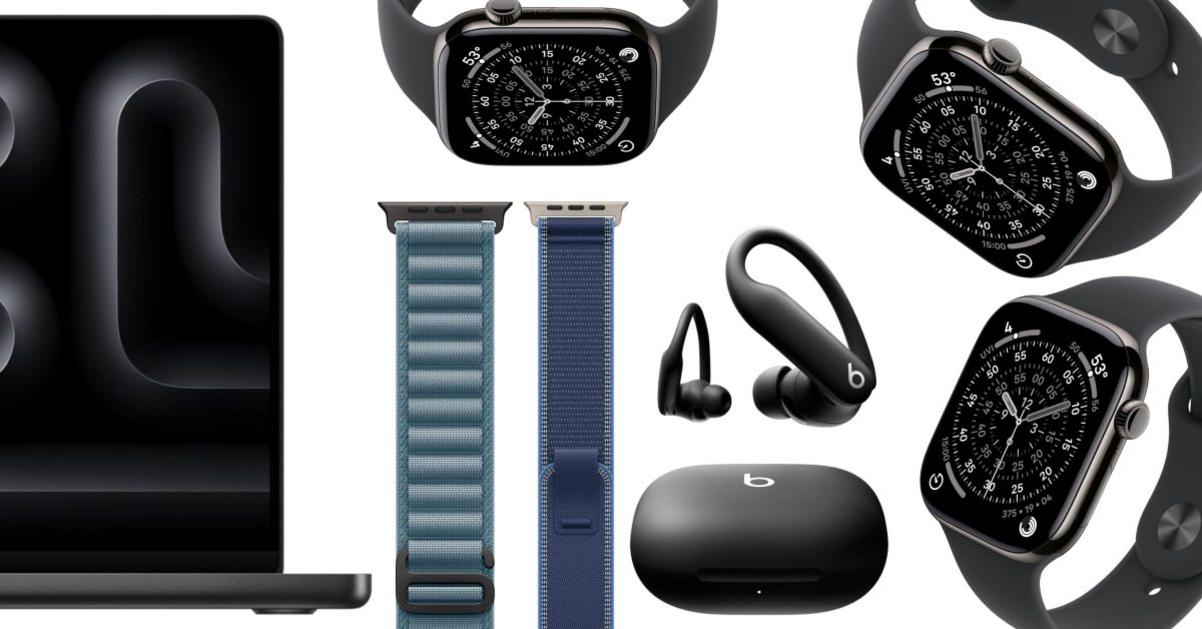 Ưu đãi Mùa Lễ hội: Giảm giá M5 MacBook Pro, Apple Watch Series 11, và nhiều thiết bị khác 1 Apple deals Apple Watch series 11 Powerbeats Pro 2