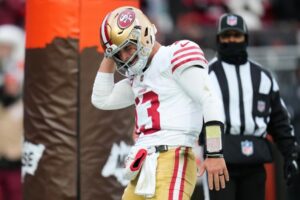 Brock Purdy của 49ers trở lại mạnh mẽ và thêm chút phong cách hip-hop trong chiến thắng trước Browns