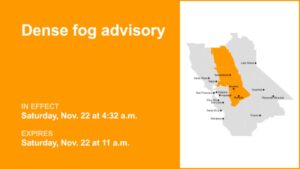 Cảnh báo sương mù dày đặc tại Delta có hiệu lực đến trưa Thứ Bảy – Tầm nhìn ¼ dặm 7 Cảnh báo sương mù dày đặc tại Delta có hiệu lực đến trưa Thứ Bảy – Tầm nhìn ¼ dặm