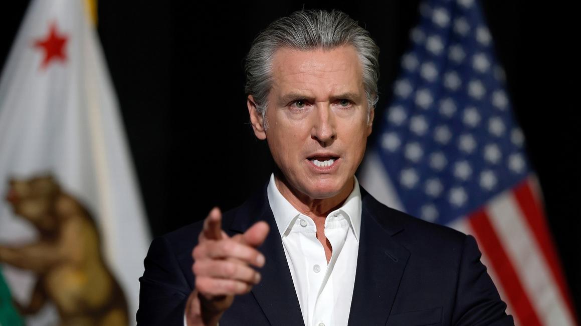 Gavin Newsom gty gmh