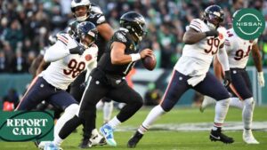 Điểm số chi tiết của Eagles sau trận thua mất mặt trước Bears 15 Điểm số chi tiết của Eagles sau trận thua mất mặt trước Bears