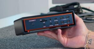 Dock Thunderbolt 5 cho MacBook đa năng: iVANKY FusionDock Max 2