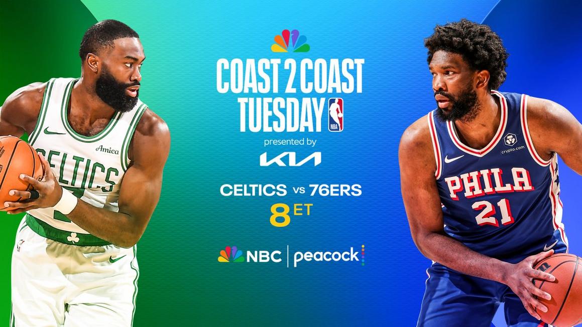 Xem 76ers đấu Celtics trên NBC10 và Peacock 1 NBA25 26 WK03 TUE BOS