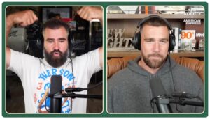 Anh em Travis và Jason Kelce đề xuất tàu lượn siêu tốc 'điên rồ' cho Six Flags 3 Anh em Travis và Jason Kelce đề xuất tàu lượn siêu tốc ‘điên rồ’ cho Six Flags