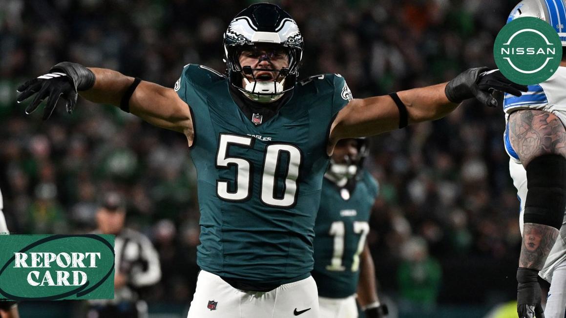 Chấm điểm các vị trí của Eagles sau chiến thắng sít sao trước Lions 1 Phillips report card