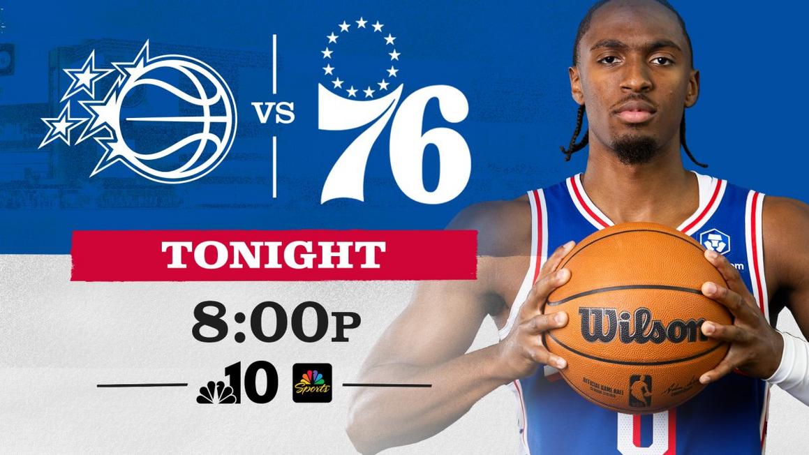 Xem Trực Tiếp Giải Đấu NBA Cup: 76ers Gặp Magic trên NBC10 và Peacock 1 SIXERS LINEUP 11 25 v ORL TON maxey NBC10