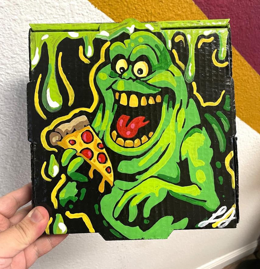 Pizza Box trở thành “ngôi sao” tại triển lãm nghệ thuật ở East Bay 1 SJM L PIZZAART 1104 04