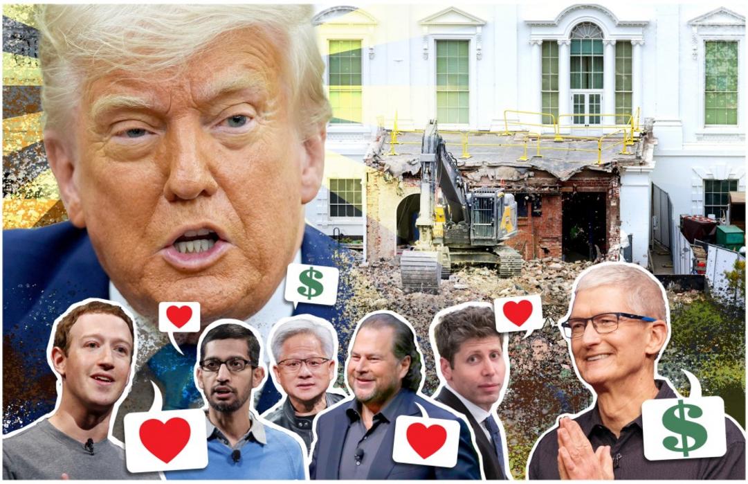 Quan hệ thân thiết của các công ty công nghệ Thung lũng Silicon với ông Trump ngày càng sâu sắc 1 SJM L TECHTRUMP 1102 online d0708e