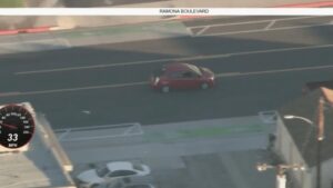 Cảnh Sát Truy Đuổi Xe Hơi tại San Gabriel Valley