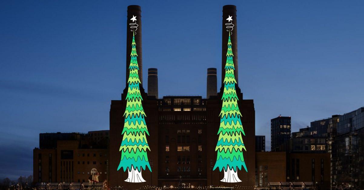 Apple tổ chức thi vẽ cây thông Giáng Sinh trên iPad tại Anh 1 Your Tree on Battersea