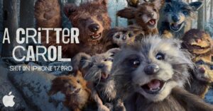 Xem Quảng Cáo Lễ Hội Âm Nhạc Mới Của Apple ‘A Critter Carol’, Giới Thiệu iPhone 17 Pro