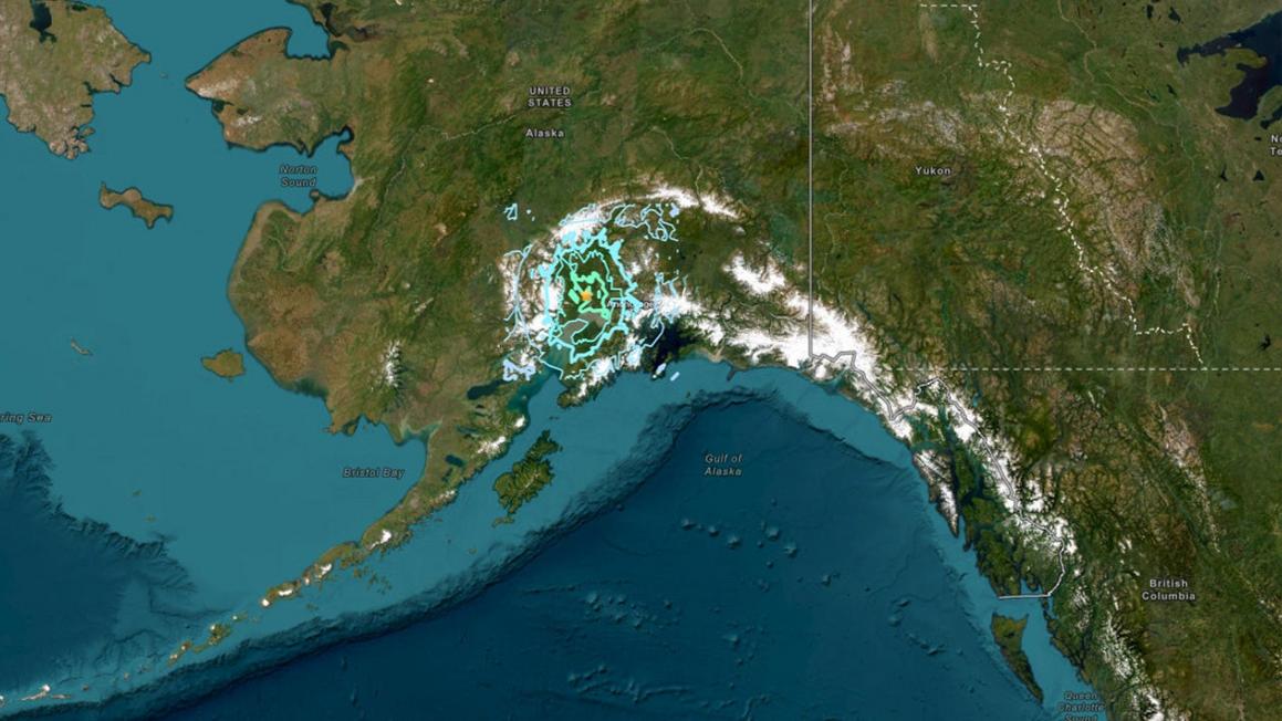 alaska earthquake thanksgiving day