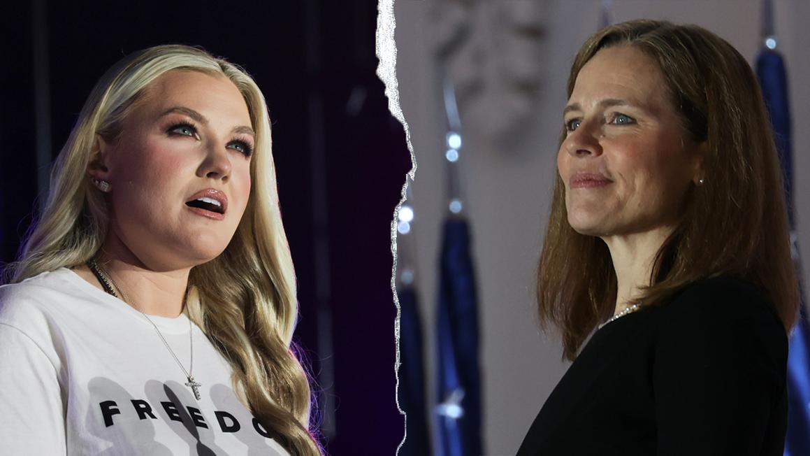 Thẩm phán Barrett kêu gọi sinh viên 'hãy như Erika Kirk' 1 amy coney barrett erika kirk 2