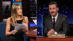 Jennifer Aniston bảo vệ Jimmy Kimmel trước lệnh đình chỉ 11 Jennifer Aniston bảo vệ Jimmy Kimmel trước lệnh đình chỉ
