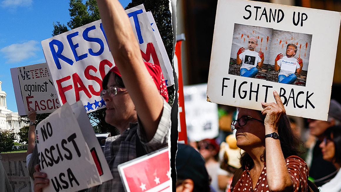 Giới Chức Sắc Dưới Thời Tổng Thống Donald Trump Chuyển Đến Nhà Ở Quân Đội 1 anti trump protesters1