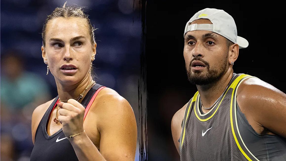 Aryna Sabalenka và Nick Kyrgios sẽ đối đầu trong trận tennis biểu diễn “Trận Chiến Giới Tính”