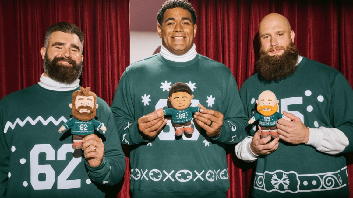 Jason Kelce ra mắt phiên bản thú nhồi bông đặc biệt của Eagles 1 ba78434b 4277 eaeb be0e e0fc9519b71e