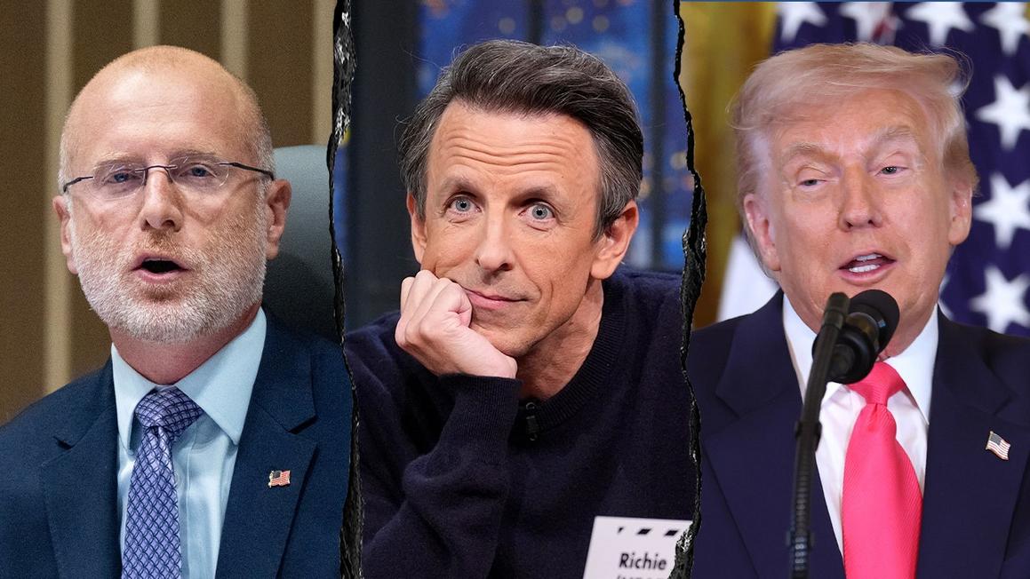 Chủ tịch FCC Chia sẻ Bài Đăng của Trump Yêu Cầu NBC Sa thải Host Hài 1 carr meyers trump 2