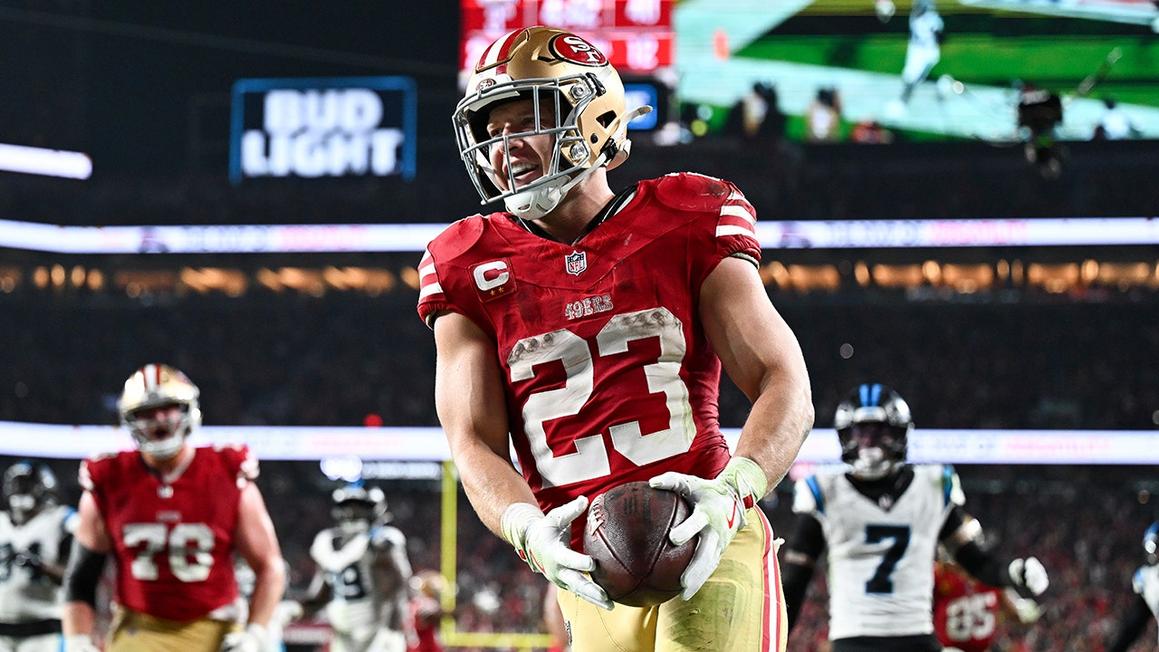 christian mccaffrey 49ers panthers