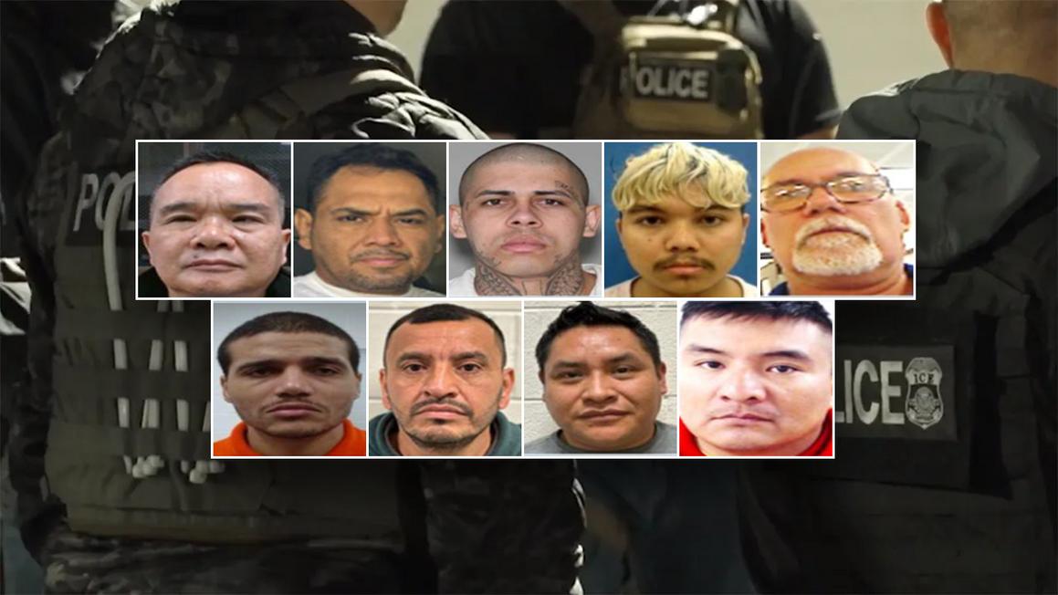 ICE Bắt Giữ Hàng Loạt Di Dân Bất Hợp Pháp Phạm Tội Nghiêm Trọng 1 criminal illegals arrested during halloween