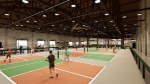 Cơ sở Pickleball và nhà hàng mới khai trương tại khu Sodo, Seattle