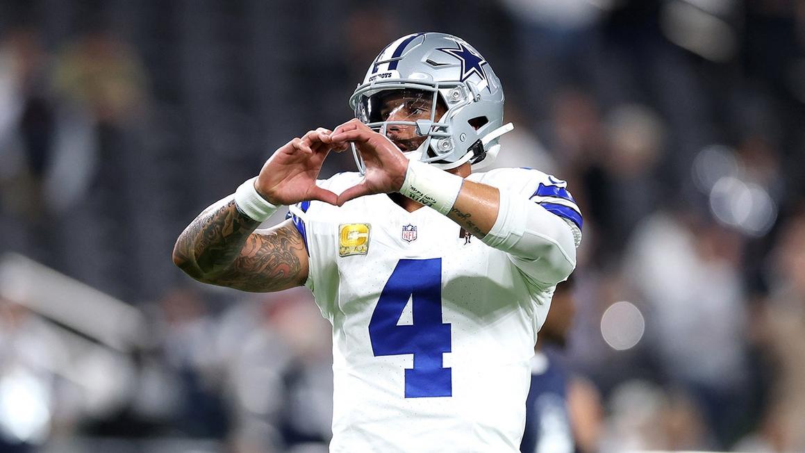 Cowboys Thắng Raiders Trong Trận Cầu Tri Ân Marshawn Kneeland 1 dak prescott week 11