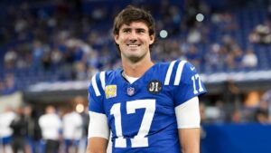 Daniel Jones của đội Indianapolis Colts có thể là cầu thủ dẫn dắt kế tiếp tìm được mái nhà trong năm quyết định: 'Thực sự thích ở đây' 5 Daniel Jones của đội Indianapolis Colts có thể là cầu thủ dẫn dắt kế tiếp tìm được mái nhà trong năm quyết định: ‘Thực sự thích ở đây’