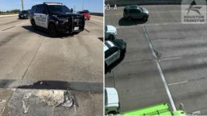 Cảnh báo giao thông: Ổ gà trên Xa lộ Tây Nam ở Sugar Land gây tắc nghẽn làn đường 26 Cảnh báo giao thông: Ổ gà trên Xa lộ Tây Nam ở Sugar Land gây tắc nghẽn làn đường