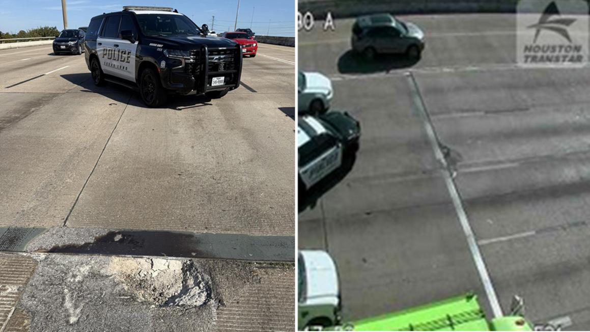 Cảnh báo giao thông: Ổ gà trên Xa lộ Tây Nam ở Sugar Land gây tắc nghẽn làn đường 1 dc4c6df9 ae0a 47e0 947f