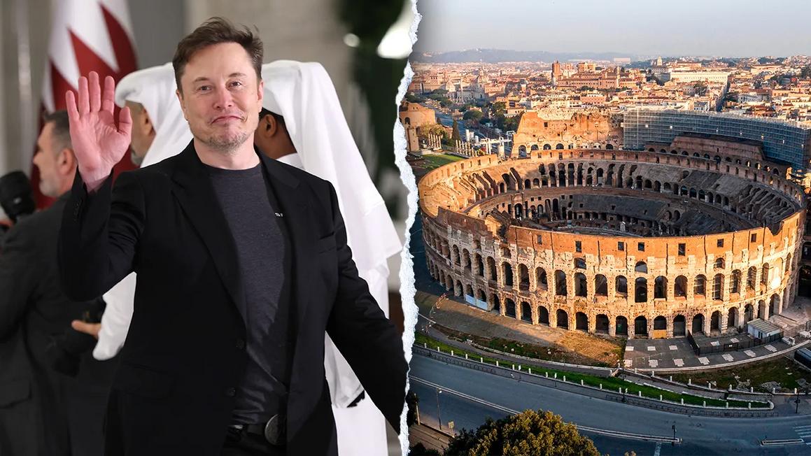 elon musk archaeology ai initiative ancient rome italy history 1
