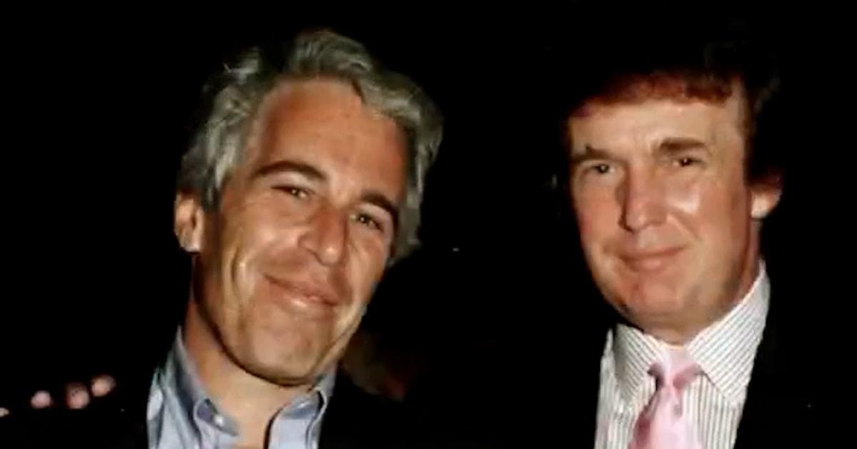 Dân Chủ và Cộng Hòa công bố tài liệu Epstein 1 eps trump hug tlci8a