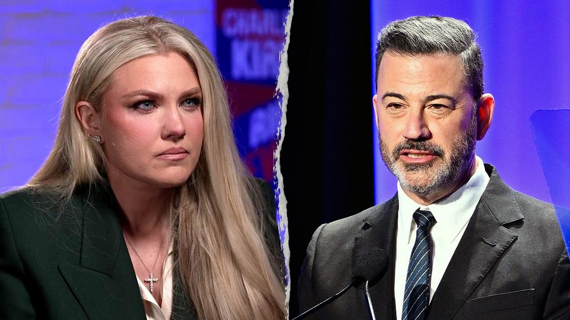 Erika Kirk: 'Tôi không cần' lời xin lỗi của Jimmy Kimmel 1 erika kirk jimmy kimmel split