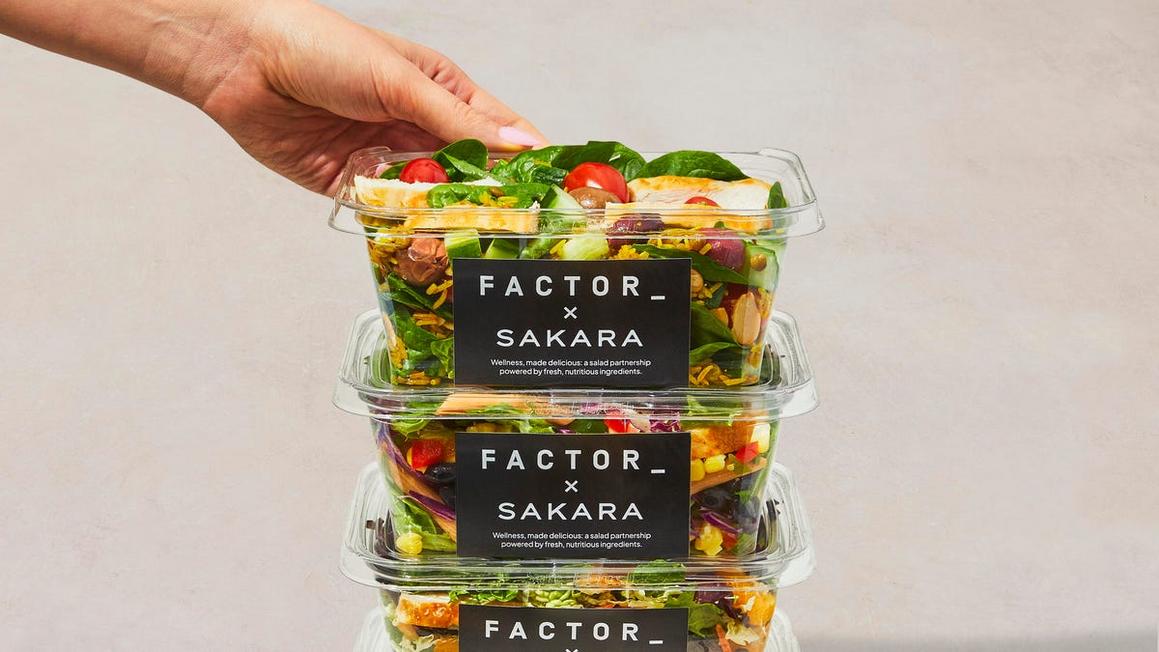 Sakara và Factor Meals hợp tác cho ra mắt các món salad giàu protein mới 1 factor x sakara 03