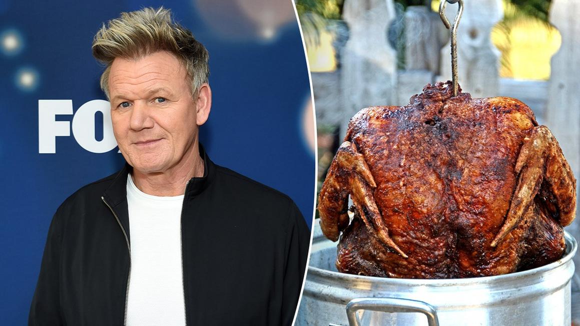 Đầu bếp nổi tiếng chê gà tây chiên 'kinh tởm' 1 gordan ramsay deep frying turkey pros cons risks thanksgiving chefs weigh in 1