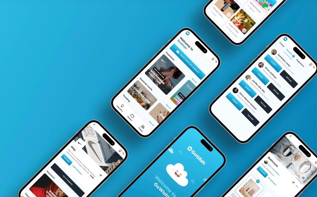 Ứng dụng GoWish về danh sách mong muốn và mua sắm đang có năm bùng nổ 1 gowish