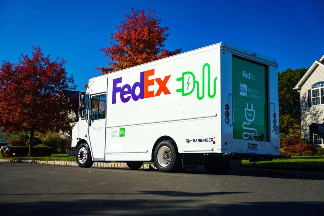 harbinger fedex electric delivery truck series c funding scaled 1