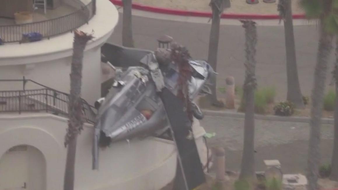 Thông tin mới nhất về vụ rơi trực thăng ở Huntington Beach 1 huntington beach helicopter crash