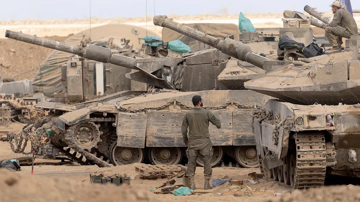 idf forces gaza strip border