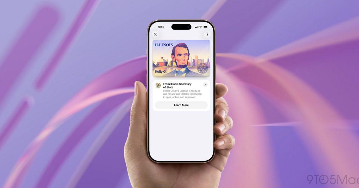 Thêm người dùng iPhone có thể thêm bằng lái vào Apple Wallet từ ngày mai 1 illinois