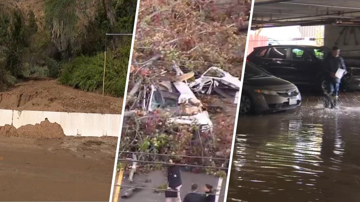 Bão tháng 11 gây ngập lụt đường phố, bùn lầy tràn ra, tai nạn chết người khắp Nam California 1 image 12 4