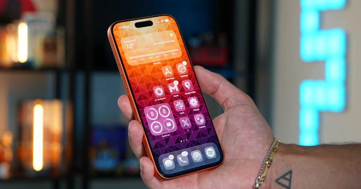 Bản xem trước iPadOS 26 chạy trên iPhone 17 Pro Max 1 iphone 17 pro max cosmic orange fi 2