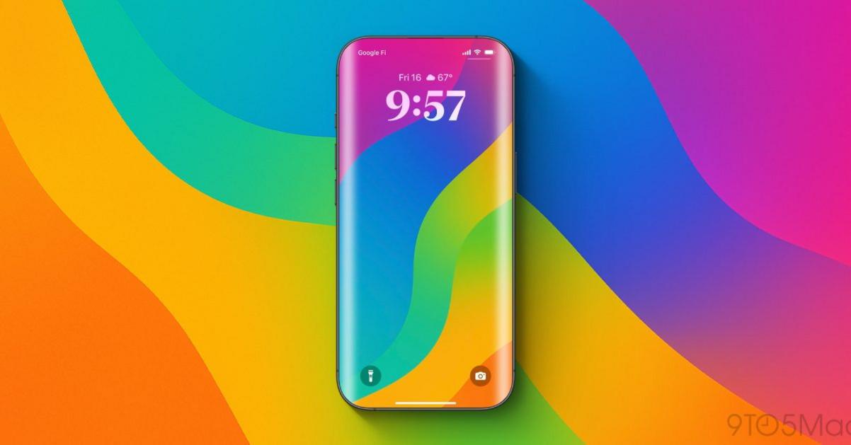 iphone 20th anniversary colorful