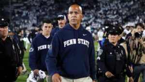 James Franklin được cho là đang đàm phán để trở thành huấn luyện viên trưởng mới của Virginia Tech 12 James Franklin được cho là đang đàm phán để trở thành huấn luyện viên trưởng mới của Virginia Tech