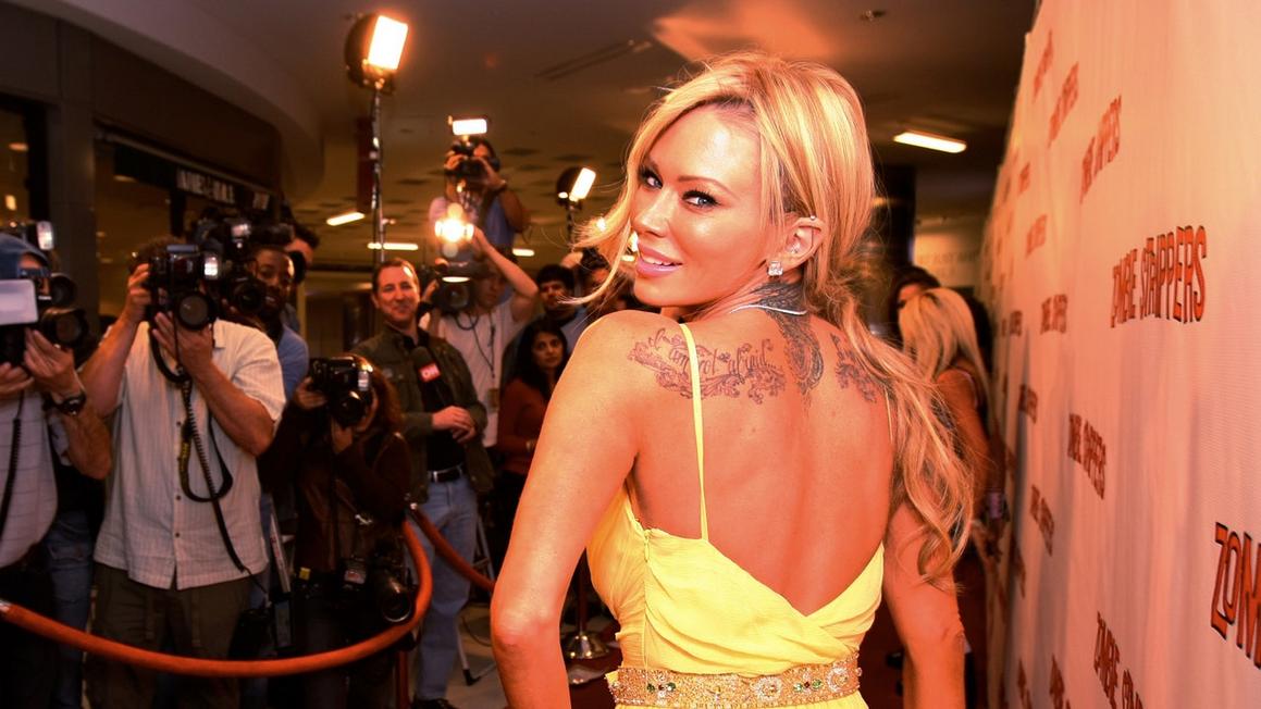 jenna jameson red carpet