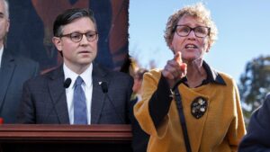 Đảng viên DC 'phá đám' họp báo của Chủ tịch Hạ Viện về việc đóng cửa chính phủ 20 Đảng viên DC ‘phá đám’ họp báo của Chủ tịch Hạ Viện về việc đóng cửa chính phủ