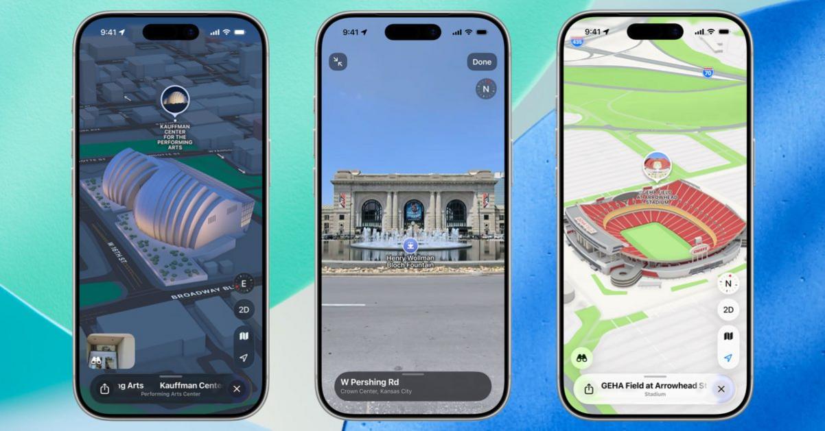 kansas city apple maps