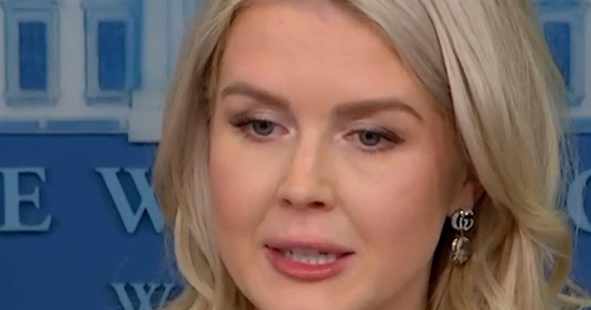 Tòa Bạch Ốc Phản Hồi Về Tiết Lộ Email Epstein 1 leavitt eps emails n0t9ph