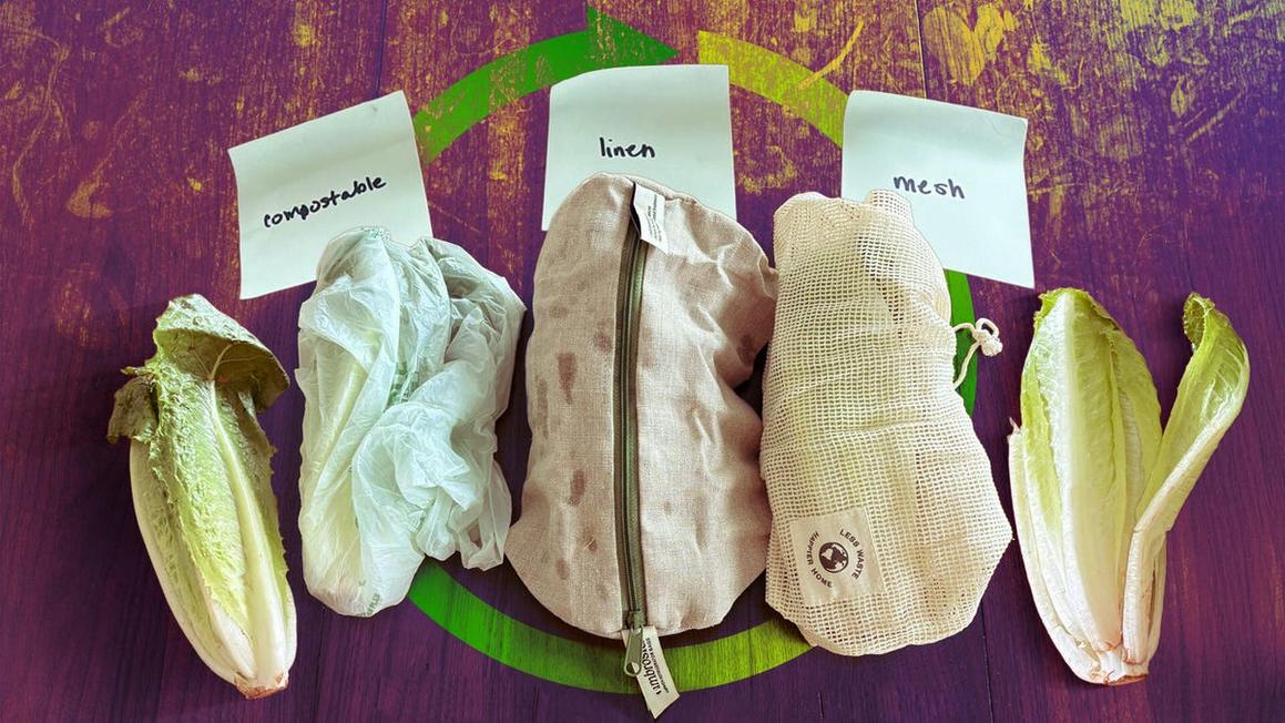 Thử nghiệm túi đựng rau củ: Túi nào giữ rau quả tươi lâu nhất? 1 lettuce plant method