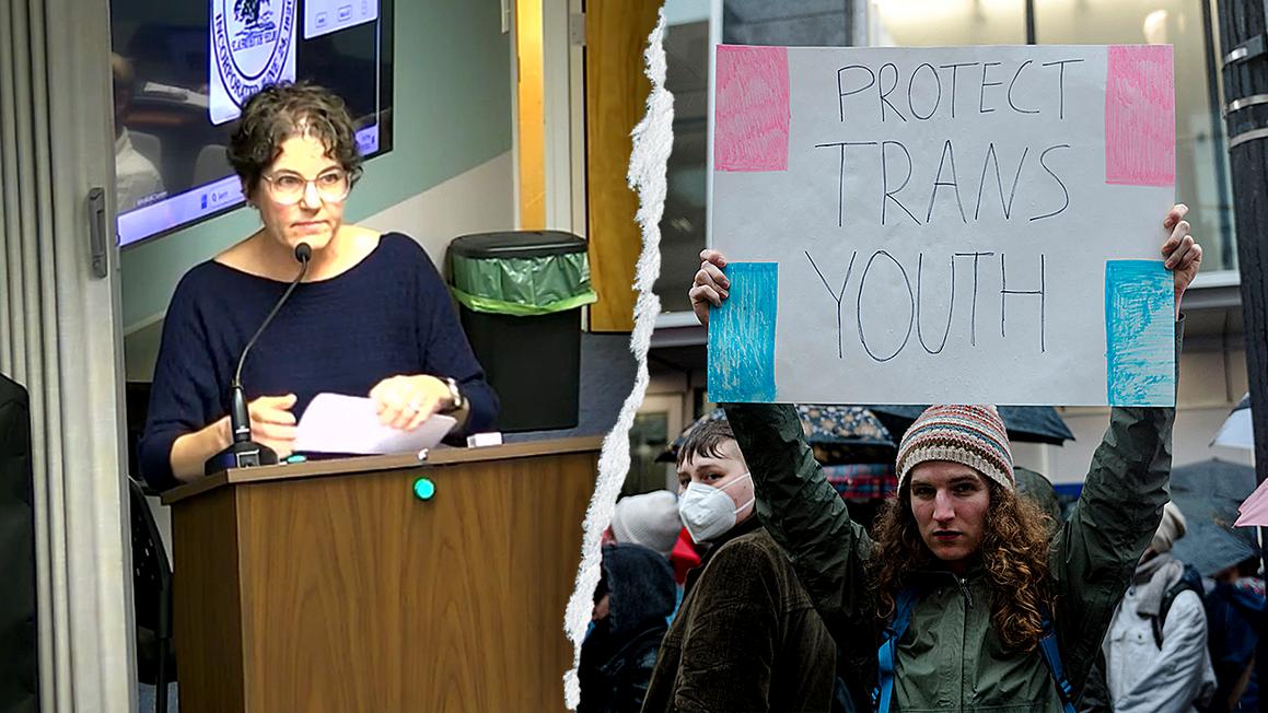 maine board meeting protect trans youth